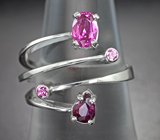 Кольцо с рубинами 1,12 карата