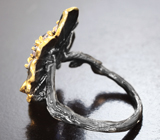 Серебряное кольцо с иолитом Серебро 925