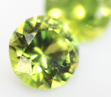 Пара уральских демантоидов 1,16 карата 