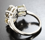 Эффектное серебряное кольцо с лабрадоритами Серебро 925