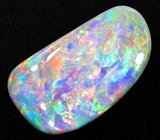 Брошь с австралийским solid опалом 6,18 карата