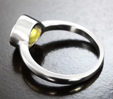 Лаконичное серебряное кольцо с перидотом Серебро 925