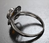 Серебряное кольцо с ограненным эфиопским опалом Серебро 925
