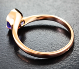 Кольцо с танзанитом 1,32 карата Золото