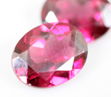 Пара родолитов 4,01 карата 