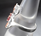 Серебряное кольцо с турмалинами Серебро 925
