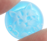 Агатовая камея на халцедоне 5,23 карата 