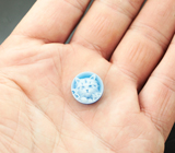 Агатовая камея на халцедоне 5,23 карата 