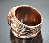 Серебряное кольцо с ограненным черным опалом 2,28 карата