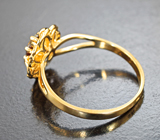 Золотое кольцо с контрастным андалузитом 0,59 карата