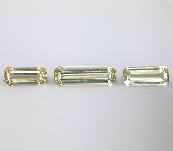 Набор из 3 диаспоров 4,86 карата