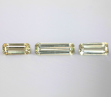 Набор из 3 диаспоров 4,86 карата 