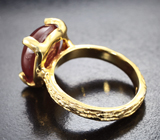 Серебряное кольцо с сапфиром 10,95 карата Серебро 925