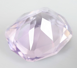 Чистейший лавандовый аметист авторской огранки 14,89 карата 