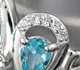Оригинальное серебряное кольцо с апатитами Серебро 925