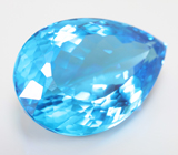 Крупный! Чистейший голубой топаз 45,13 карата 