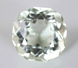 Зеленый аметист авторской огранки 12,61 карата 