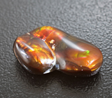 Мексиканский огненный агат 7,36 карата 