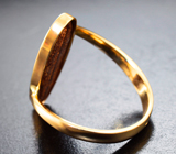 Золотое кольцо с австралийским дублет опалом 2,5 карата Золото