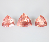 Набор из 3 андезинов 2,29 карата 