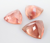 Набор из 3 андезинов 2,29 карата 