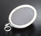 Крупный серебряный кулон с лунным камнем 37,39 карата Серебро 925