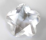 Бесцветный кварц авторской огранки 8,65 карата 