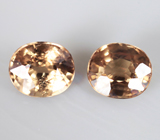 Пара гранатов со сменой цвета 1,33 карата 