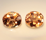 Пара гранатов со сменой цвета 1,33 карата 