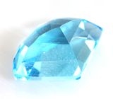 Чистейший топаз авторской огранки 4,89 карата 