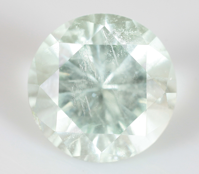 Платиновый зеленый берилл 2,93 карата