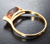 Золотое кольцо с андезином редкой огранки 1,81 карата Золото