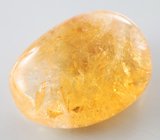 Крупный кабошон цитрина 60,95 карата 