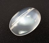 Кольцо с редким лунным камнем с рутилом 13,4 карата