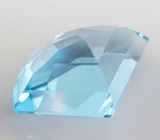 Чистейший голубой топаз авторской огранки 3,99 карата 