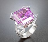 Комплект с кунцитами 160,29 карата, танзанитами и бриллиантами