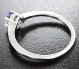 Изящное серебряное кольцо с танзанитом Серебро 925