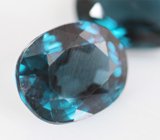Редкость! Пара синих шпинелей высокой чистоты 1,23 карата 