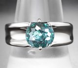 Кольцо с индиголит турмалином 1,81 карата