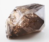 Редкий! Кристалл кварца с включениями углеводородов и манганокальцита 66,93 карата