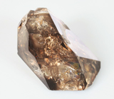 Редкий! Кристалл кварца с включениями углеводородов и манганокальцита 27,3 карата 