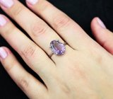 Стильное серебряное кольцо с аметистом Серебро 925