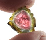 Резной арбузный турмалин 5,78 карата