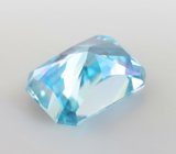 Голубой муассанит высокой чистоты 1,05 карата