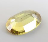 Желто-зеленый сфен 2,06 карата