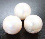 Набор из 3 крупных морских жемчужин барокко 40,96 карата! Исключительный люстр