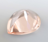 Насыщенный морганит высокой чистоты 3,64 карата 