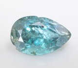 Редкий голубой турмалин 1,95 карата 