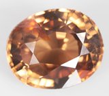 Кулон с ограненным эфиопским опалом 4,82 карата и цирконом высокой чистоты 2,85 карата