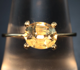 Золотое кольцо с ярким диаспором со сменой цвета 1,7 карата Золото